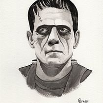 Mi Proyecto del curso: Introducción a la ilustración con tinta china. Desenho artístico, Desenho de retrato, Desenho realista e Ilustração com tinta projeto de Rodrigo Cámara - 16.06.2020