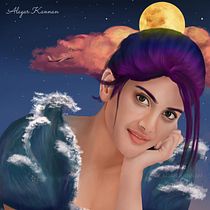 My project in Digital Fantasy Portraits with Photoshop course. Concept Art, and Digital Drawing project by alagar210893 - 07.04.2020