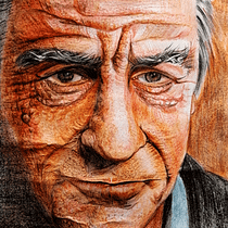 My project in Realistic Portrait with Coloured Pencils course. Creativit, and Traditional illustration project by fhilondon91 - 06.17.2020