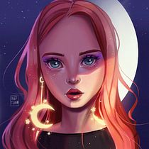 My project in Digital Fantasy Portraits with Photoshop course. Ilustração arquitetônica, Desenho digital e Ilustração digital projeto de Diana Casquilho - 17.06.2020