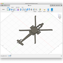 Mi Proyecto del curso: Introducción al diseño e impresión en 3D. Projekt z dziedziny 3D,  Projektowanie 3D i  Modelowanie 3D użytkownika Algenis Romero - 17.06.2020