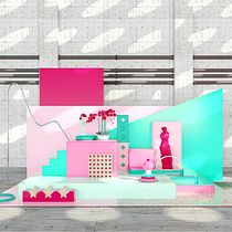 My project in Abstract Compositions with Cinema 4D course. 3D, Modelagem 3D e Ilustração tradicional projeto de Olimpia Russo - 18.06.2020