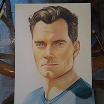 Mi Proyecto del curso:  Retrato realista con lápices de colores. Portrait Drawing project by Roberto Teniente Rodriguez - 06.18.2020