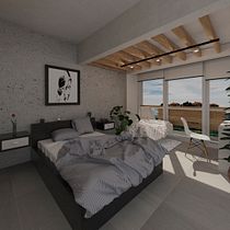 Mi Proyecto del curso: Iniciación al diseño de interiores. Een project van Interieurontwerp, 3D, Architectuur, Digitale architectuur,  Interieurdecoratie y  3D-ontwerp van Arturo Paredes - 18.06.2020