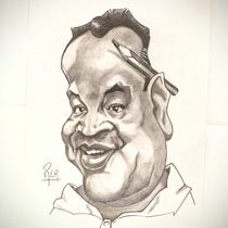 Mi Proyecto del curso: Retrato en caricatura con grafito. Desenho a lápis, e Desenho de retrato projeto de Raúl - 18.06.2020