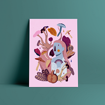 Meu projeto do curso: Ilustração flat com Photoshop. Digital Drawing, Traditional illustration, Digital Illustration, and Digital Painting project by thaizzafa - 06.18.2020