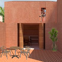 Mi Proyecto del curso: Representación gráfica de proyectos arquitectónicos. Un projet de Architecture numérique , et Architecture d'intérieur de Aldo Mendoza - 18.06.2020