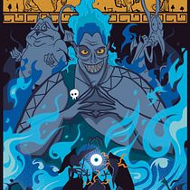 "HADES" @yayomeno Mi Proyecto del curso: Ilustración vectorial: más volumen y rock and roll. Un progetto di Cinema, Disegno digitale e TV di Eduardo Rene Moreno Jaure - 19.06.2020