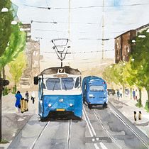 My project in Urban Landscapes in Watercolor course . % christelledomercq tarafından hazırlanan Sulubo, Ve a Resim projesi - 06.19.2020