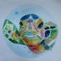 My project in Experimental Watercolor Techniques for Beginners course. Watercolor Painting project by Cátia Brandão - 06.19.2020