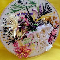 Mi Proyecto del curso: Bordado y personalización de accesorios . Embroider project by Eugenia Hernández Hernández - 06.20.2020