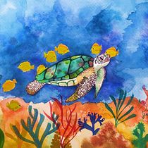 Meu projeto do curso: Técnicas modernas de aquarela. Un progetto di Illustrazione con inchiostro di Pâmella Christina - 19.06.2020