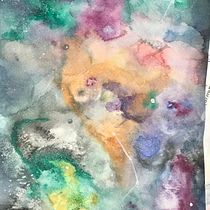 My project in Modern Watercolor Techniques course. Watercolor Painting project by Sally Hay - 06.22.2020