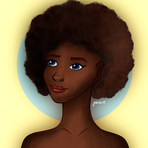 Meu projeto do curso: Retrato de personagens femininas com Procreate. Projekt z dziedziny Portret, R, sunek c i frow użytkownika djj_233 - 20.06.2020