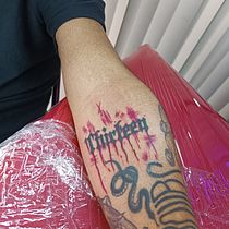 Mi Proyecto del curso: Tatuaje para principiantes. Tattoo Design, and Photograph project by Aline Saldaña - 03.17.2024