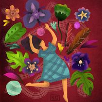 Mi Proyecto del curso: Ilustración flat con Photoshop. Digital Drawing, Traditional illustration, and Digital Painting project by Natalia Garcia - 06.20.2020