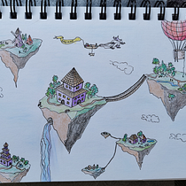 My project in The Art of Sketching: Transform Your Doodles into Art course Ein Projekt aus dem Bereich Artistische Zeichnung von natalia.filchakova - 26.06.2020