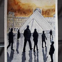 Meu projeto do curso: Paisagens urbanas em aquarela . % Polly D'Avila tarafından hazırlanan Mimarlık, Tablo, Sulubo, Ve a Resim projesi - 06.21.2020