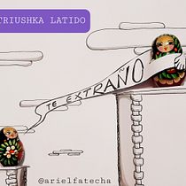  Matriushkas diarias Ein Projekt aus dem Bereich Comic und Fotografie von Ariel Fatecha - 21.06.2020