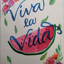 Mi Proyecto del curso: Caligrafía con pinceles de agua para principiantes. Un progetto di Lettering di polasr - 23.06.2020