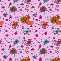 My project in Design of Textile Prints course. Decoration, and Digital Illustration project by barbievp - 06.22.2020