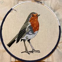 Mi Proyecto del curso: Pintar con hilo: técnicas de ilustración textil. Embroider project by Sebastian Jaque Ortiz - 06.22.2020