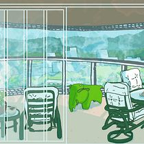 Quarantine on the Beach - Guarujá - SP - Brazil. Architecture, Creativit, Digital Drawing, Traditional illustration, and Architectural Illustration project by Raphael Libonati - 06.22.2020