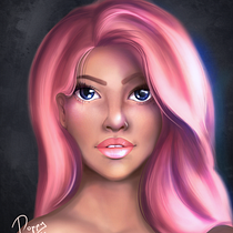 My project in Female Character Portraits in Procreate course. Projekt z dziedziny Trad, c i jna ilustracja użytkownika Lauren S - 27.07.2020