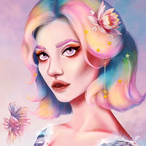 Oceanborn. Digital Illustration, and Digital Painting project by Karolina Nowaczek - 06.23.2020