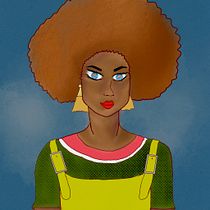 My project in Female Character Portraits in Procreate course. Digital Illustration project by Mario Galea - 06.23.2020