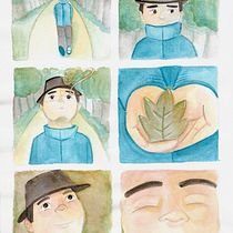 Psicología del color: el recuerdo. Traditional illustration project by Constanza Mendoza Alegría - 06.22.2020