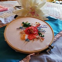 Mi Proyecto del curso: Técnicas avanzadas de bordado: puntadas y composiciones con volumen. Bordado projeto de Rosario Hernandez Benavides - 23.06.2020