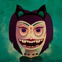 My disturbing final project on Procreate. Desenho digital, Ilustração digital, e Pintura digital projeto de Lúcia Correia - 23.06.2020