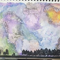 Mi Proyecto del curso: Técnicas modernas de acuarela. Watercolor Painting project by Paola Clark - 06.23.2020