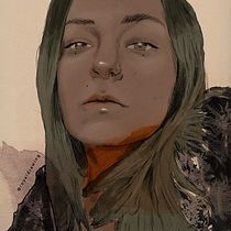 Mi Proyecto del curso: Retrato ilustrado con Procreate. Digital Illustration project by Elihú JA - 06.24.2020