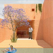 Mi Proyecto del curso: Representación gráfica de proyectos arquitectónicos. Un projet de Architecture, Architecture numérique et Illustration architecturale de Jesús Santillán Hernández - 24.06.2020