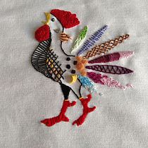 Mi Proyecto del curso: Técnicas de bordado: ilustrando con hilo y aguja. Un projet de Broderie de Inma Iz - 25.06.2020