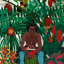 My project in Composition and Color for Creative Illustration course. Een project van  Art direction,  Concept art y Traditionele illustratie van Ryuku Otsuka - 24.06.2020