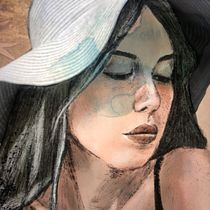 Este es mi proyecto del curso de Elena Garnu: Retrato ilustrado con procreate. Drawing, Digital Drawing, Traditional illustration, and Digital Illustration project by Julia Martín Arévalo - 06.24.2020