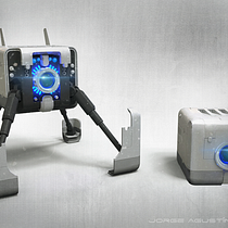 Mi Proyecto del curso: Introducción al modelado hard surface. Un proyecto de 3D y Concept Art de Agustín Lopez Kenny - 24.06.2020