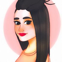 My project in Female Character Portraits in Procreate course. Traditional illustration project by ireliasouza - 06.25.2020