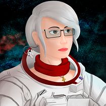 vista espacial. Traditional illustration, and Digital Illustration project by Wilder Addthevith Molina Triana - 04.23.2021