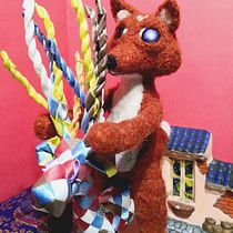Mi Proyecto del curso: Needle felting: creación de personajes con lana y aguja. Artesanato, e DIY projeto de Marcos Cristian Meneses Cornejo - 24.06.2020