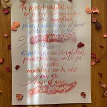 Mi Proyecto del curso: Caligrafía itálica con brush pen "Y aún así me levanto" Ein Projekt aus dem Bereich  von Jose Manuel Cubells - 25.06.2020