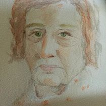 Mi Proyecto del curso: Cuaderno de retratos en acuarela. Fine Arts, and Watercolor Painting project by Ana Margaretto Fernández - 06.25.2020