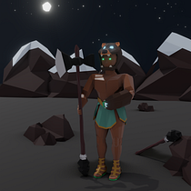 Modelado de personajes low poly para videojuegos  Ein Projekt aus dem Bereich Design von 3-D-Figuren und 3-D-Modellierung von Julio Cesar Tapia - 25.06.2020