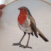 Meu projeto do curso: Pintar com linha: técnicas de ilustração têxtil. Embroider project by pitanga.dg - 06.26.2020
