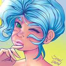 Mi Proyecto del curso: Retrato de personajes femeninos con Procreate. Traditional illustration project by Dario Pedrozo - 06.26.2020