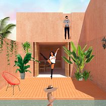 Meu projeto do curso: Representação gráfica de projetos arquitetônicos. Un projet de Architecture, Architecture numérique, Beaux Arts , et Dessin numérique de Jessana Moccelini - 26.06.2020