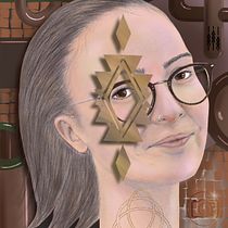 Mi Proyecto del curso: Retrato creativo ilustrado con Procreate. Un projet de Dessin numérique de Caroline Krabbe - 27.06.2020